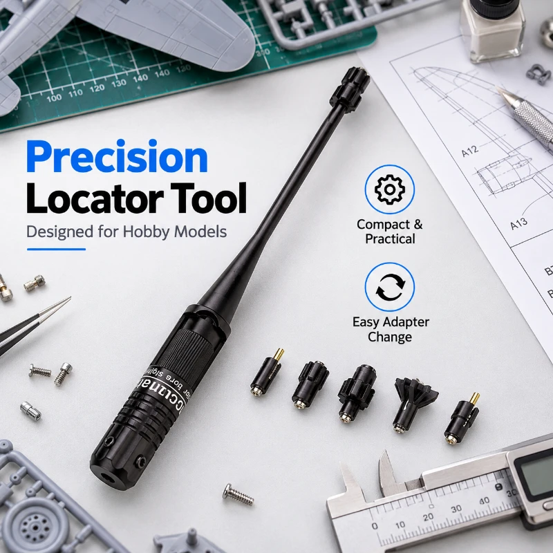 Alignment Calibrator Instrument Kit Fixed Point Locator With Replaceable Connectors For Hobby Use