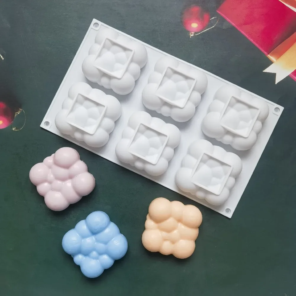 

DIY Baking Mold Cloud Shape Silicone Mousse Cake Mould Cookie Cutters Cake Decorating Tools Kitchen Accessories Baking molds