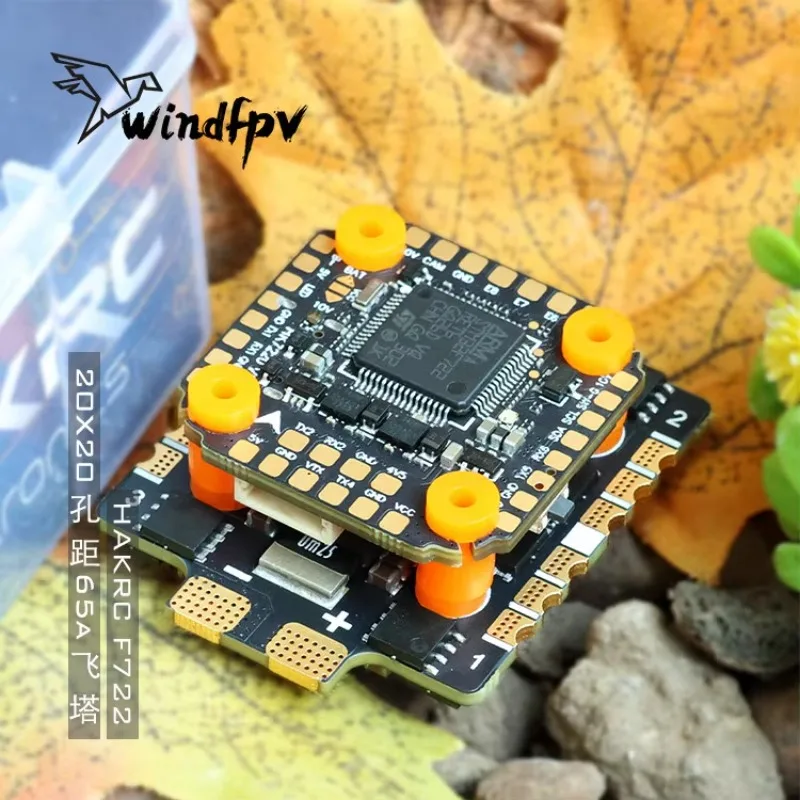 BoMaSHAKRC F722 Mini Flight Controller & ESC Stack 65A F7220 4-in-1 32-bit 3-6S BL32 Module Development Board
