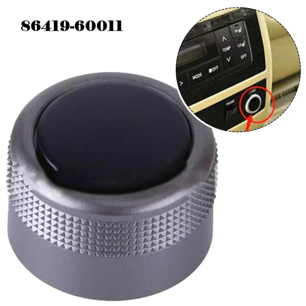 Practical To Use Row Volume Control 1/2X Correct Connector Direct Installation For Toyota LC200 13-18 Switch Knob