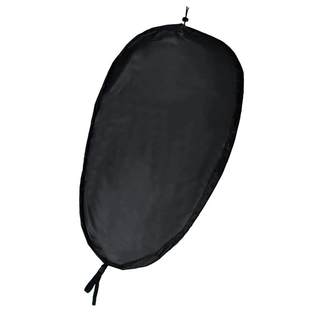 

Kayak Cabin Cover 420D Oxford Black 42 7x24inch UV Protection Waterproof Dirt Proof Canoe Bag Seat Protector Inflatable Boat