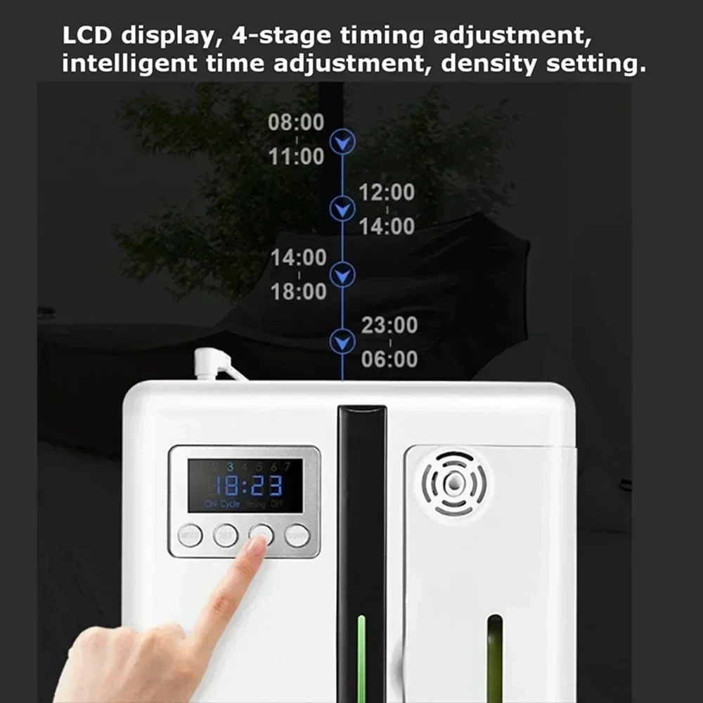 Waterless Scent Diffuser Bluetooth APP Control Wall-Mounted Fragrance Machine Smart Aroma Diffuser for Essential Oil Hotel Home view 5