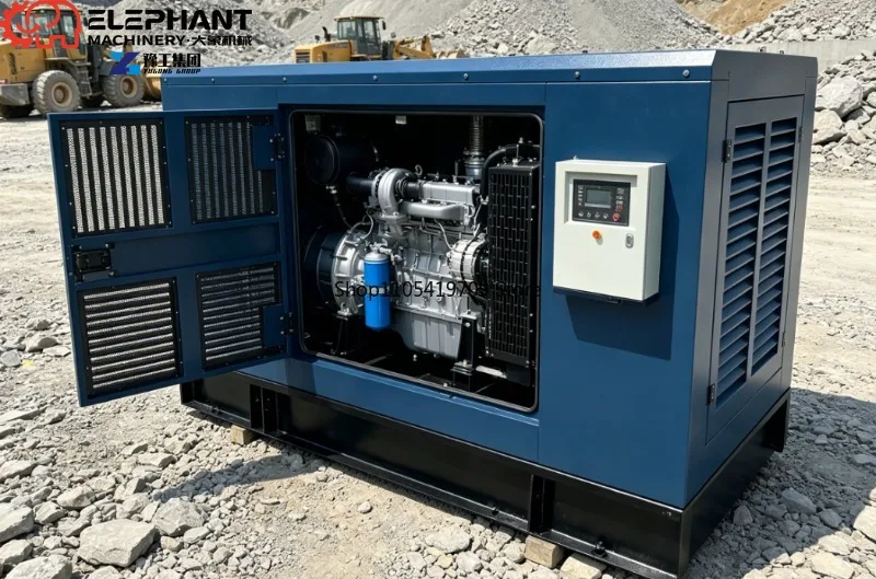Industrial 100kW Three Phase Diesel Generator 400V/230V Output Heavy Duty Power Generation For Small Workshop
