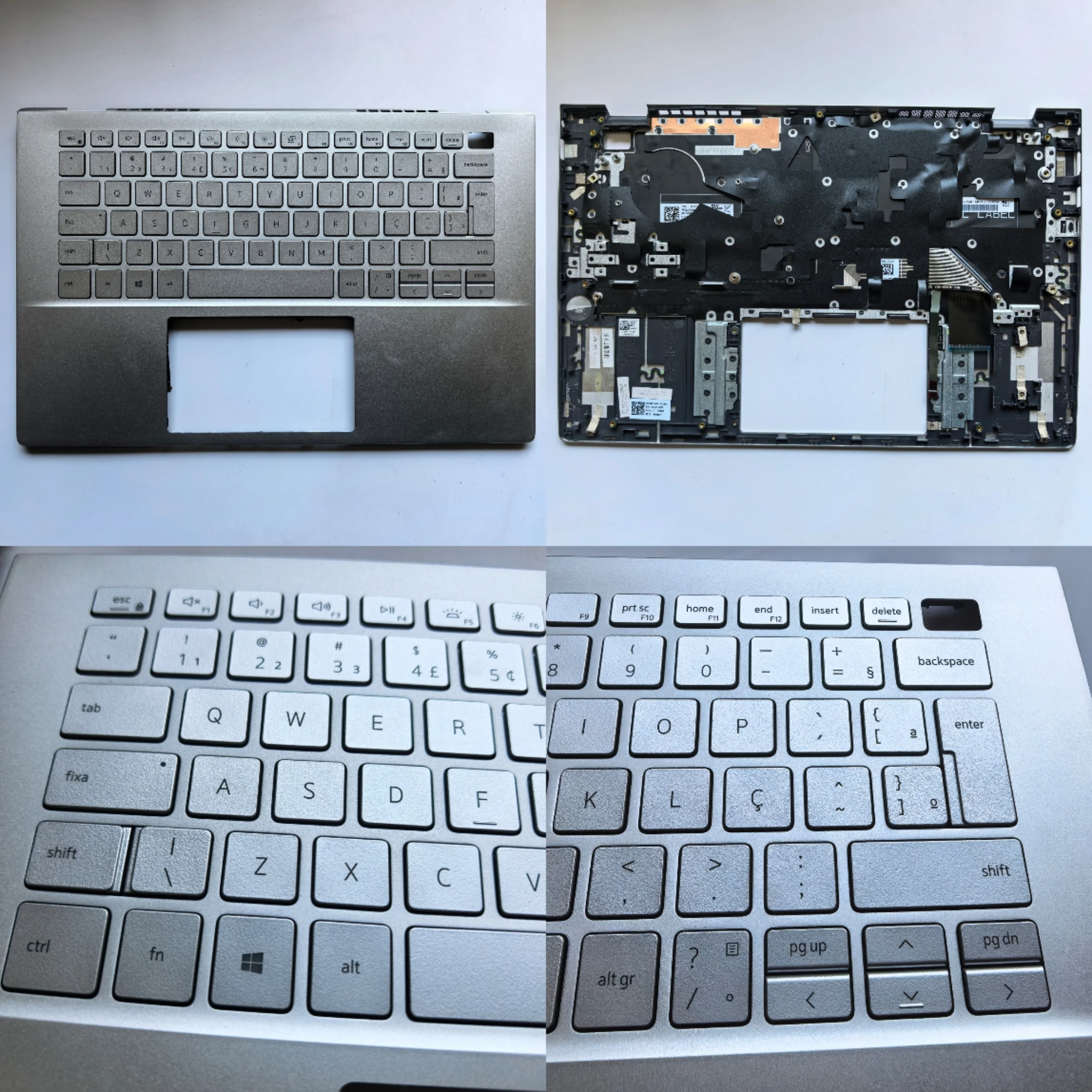 

Бразильская раскладка, новая клавиатура для ноутбука, чехол для упора для рук для DELL Inspiron 5401 5402 5405 5408