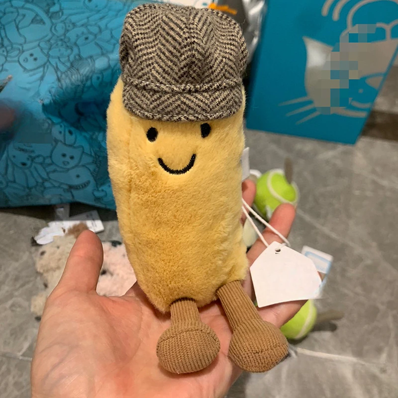 

Jellycat с бирками, милая кукла Чарли фри, плюшевая игрушка, детский компаньонс, успокаивающий подарок другу, праздничный подарок, мягкая кукла, милая