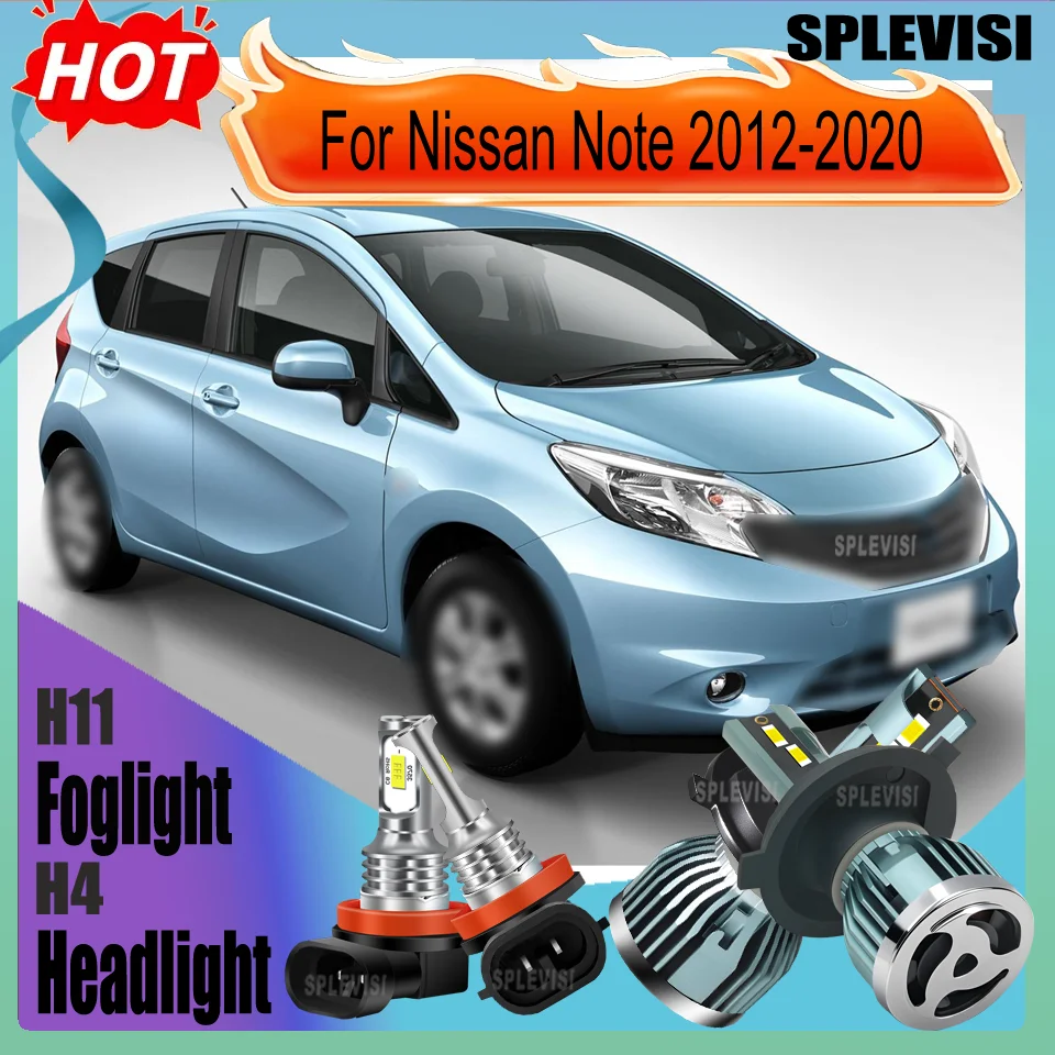 

Plug and Play durable Headlight Fog High-Quality 9003/H4 H11/H8/H9 For Nissan Note 2012 2013 2014 2015 2016 2017 2018 2019 2020