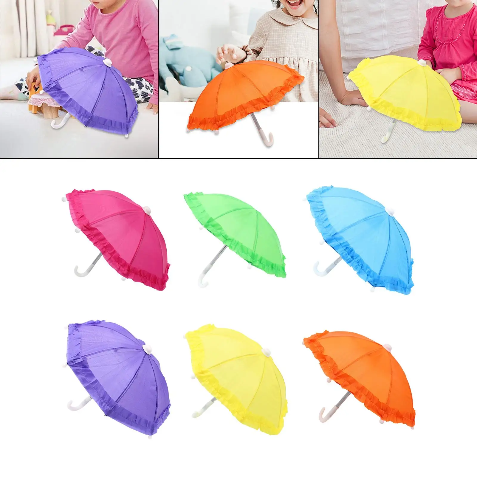 Mini Garden Umbrella Decoration - Cute Hanging Ornament for Outdoor Decor