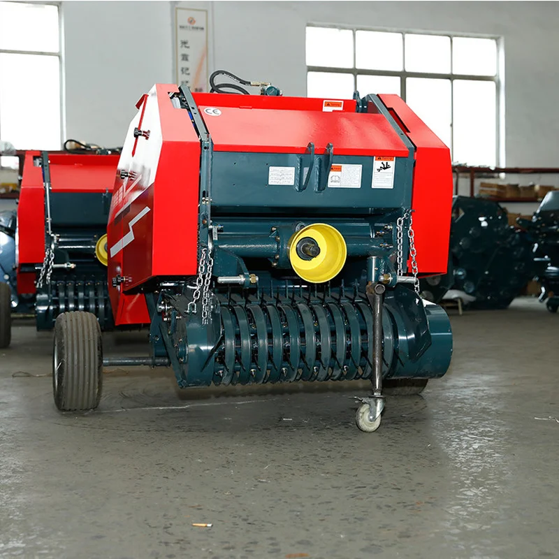 YG Pengepakan Otomatis Jerami dan Jerami Mini Roll Hay Baler Ce Bersertifikat Baler Bulat untuk Mesin Pengikat Jerami/Jerami/Husk/Rumput