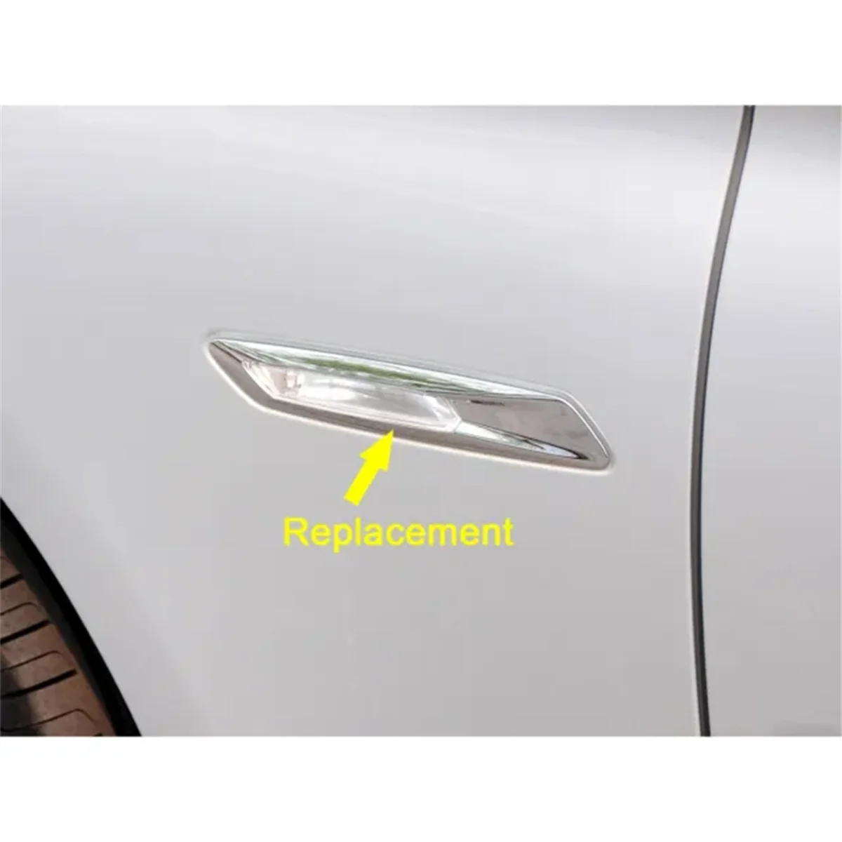 Automobile High Quality Left Electroplated Turn Signal Light Side Light Suitable for BMW 5 Series F10 F11 63137154167