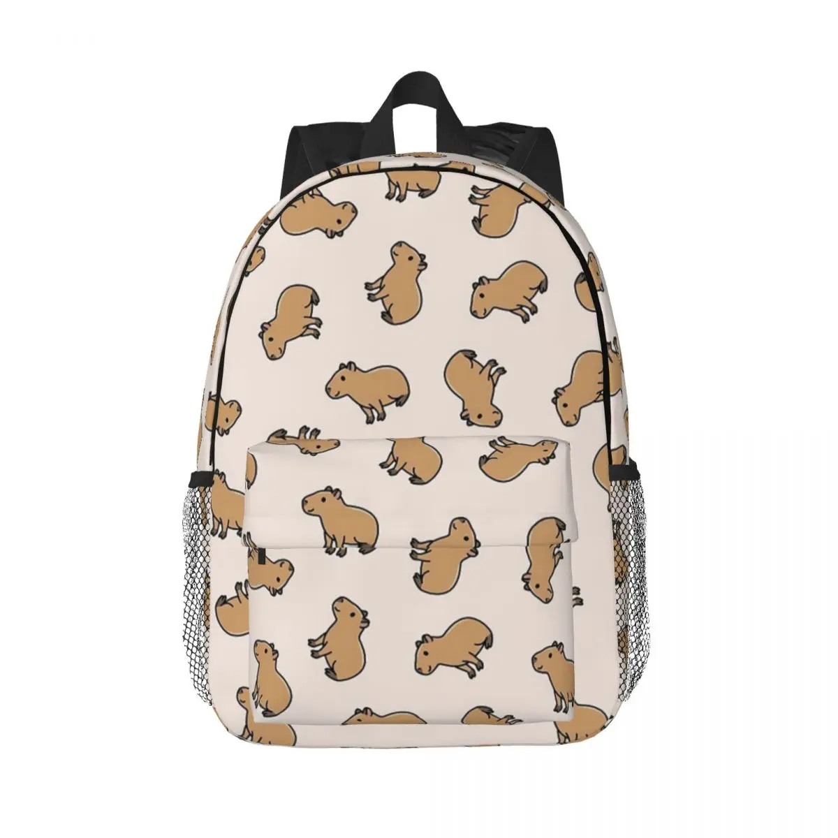 

Capybara Backpacks Teenager Bookbag Cartoon Children School Bags Travel Rucksack Shoulder Bag Large Capacity