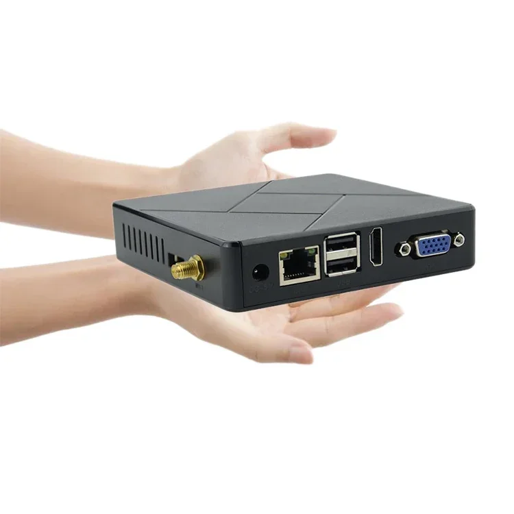 Cheap Cloud Computer Mini PC Host Quad Cores ARM A53 1920*1080 VGA HD 5USB Audio NUC Mini PC Thin Client