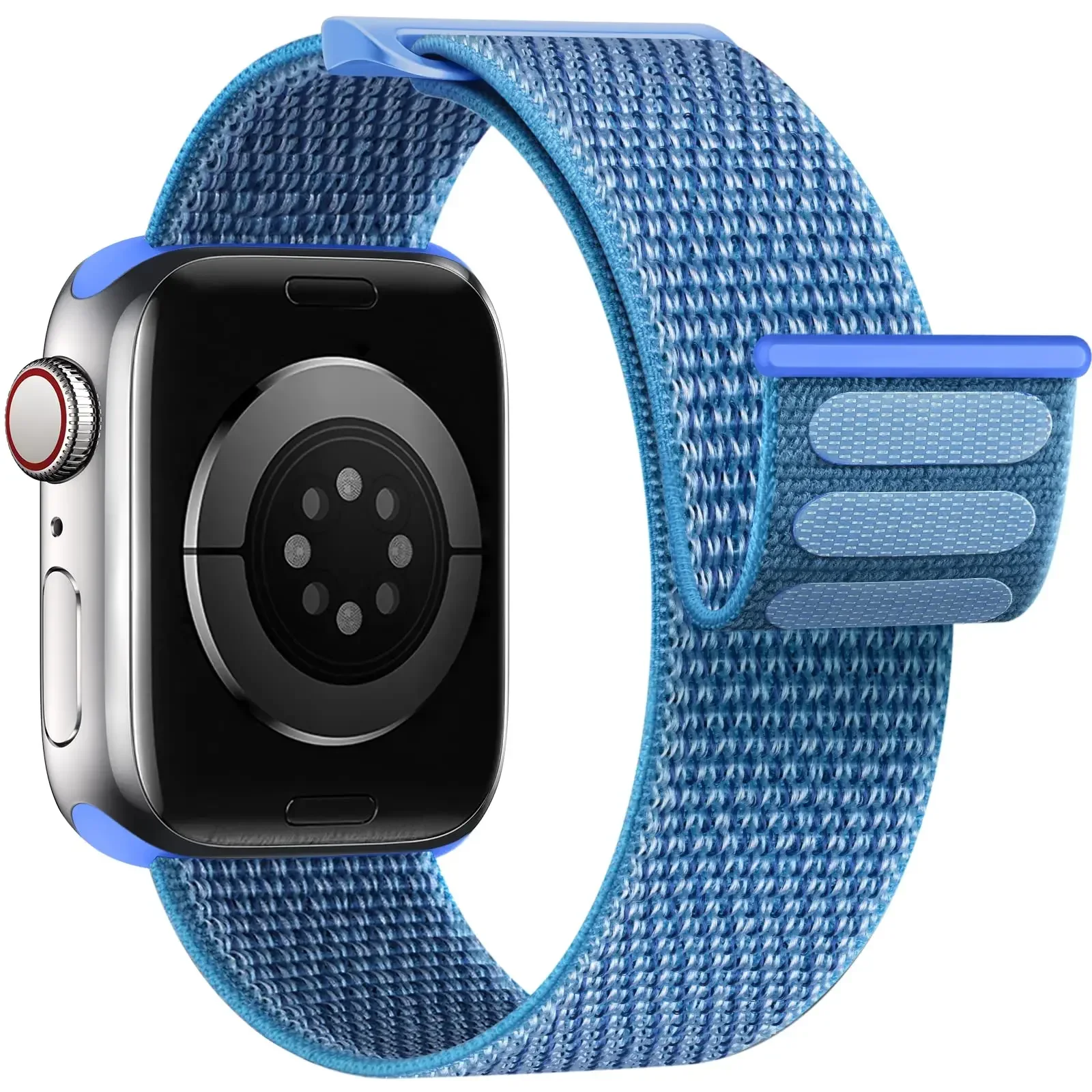Nylon-Schlaufenarmband für Apple Watch Band 40 mm 44 mm 45 mm 42 mm 41 mm 38 mm Smart-Gürtelarmband für IWatch Ultra 49 mm 8/7/6/SE/5/4/3 – Detail 10