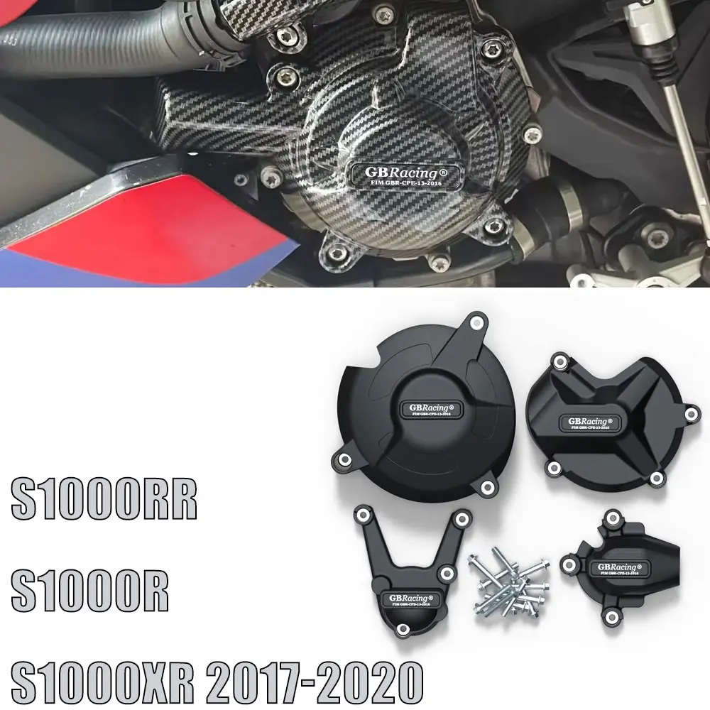 

For BMW Motorrad S1000RR S1000R S1000XR 2017-2020 Engine Cover Protection Set Motorcycle Accessories