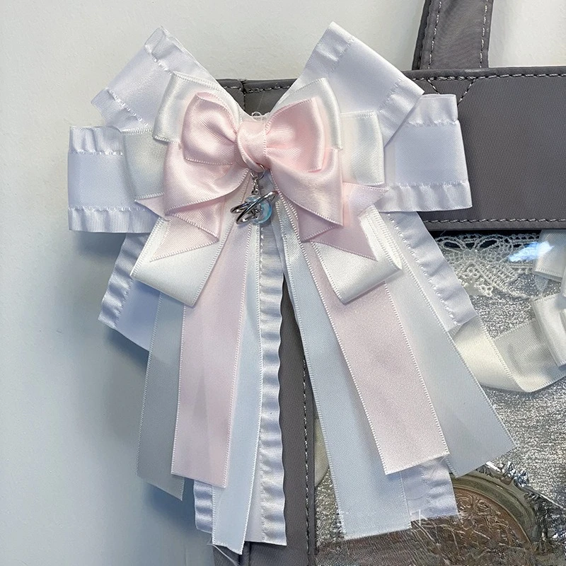 

Девичий стиль, аниме, лента в стиле Лолиты, соответствующий цвету бант, отвечающий от флуоресцентной палочки, кулон, аксессуары для волос, галстук для банкетного платья