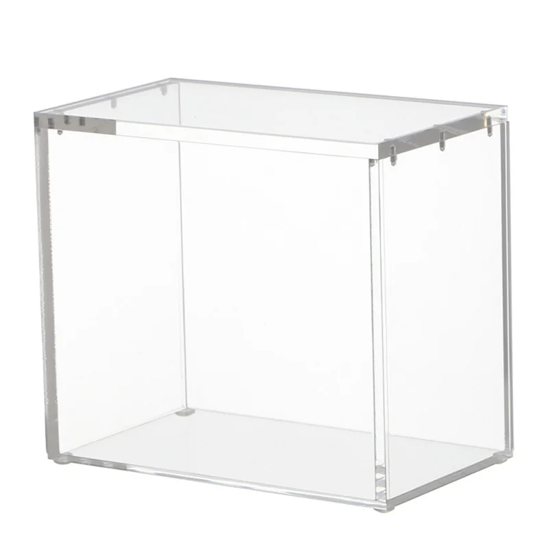 

B97A-Acrylic Case Protector Clear Acrylic Lid Magnetic Closure Top Loading For Collectibles And Figure Card