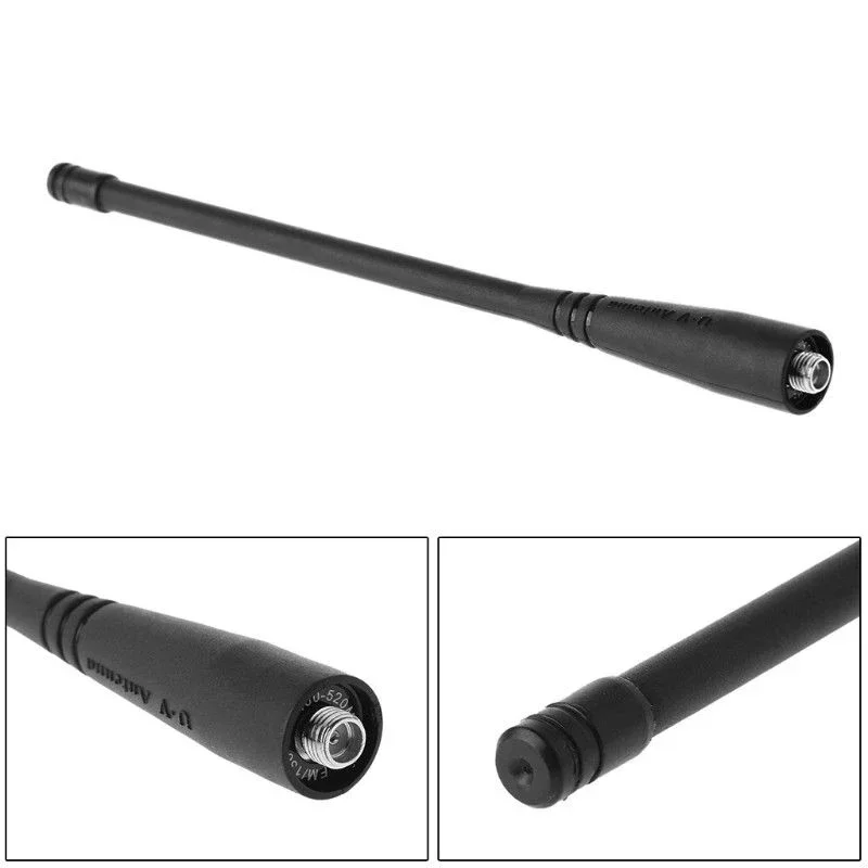 Per antenna BaoFeng SMA-femmina UHF/VHF 136-174/400-520 MHz per UV-5R UV-82 GT3 connettore SMA-femmina standard dual band