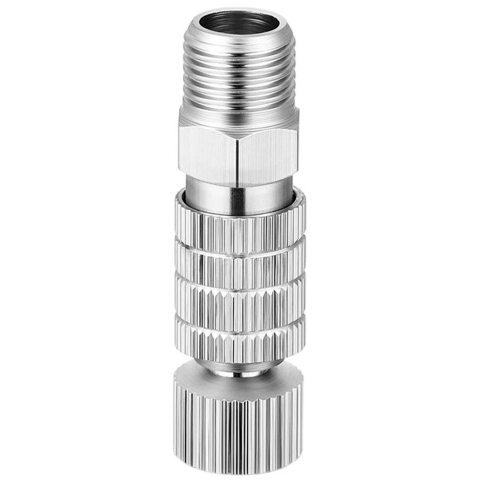 5 Piece Quick Connect Airbrush Set Metal Male Female Adapters with Air Control Valve for Multiple Applications