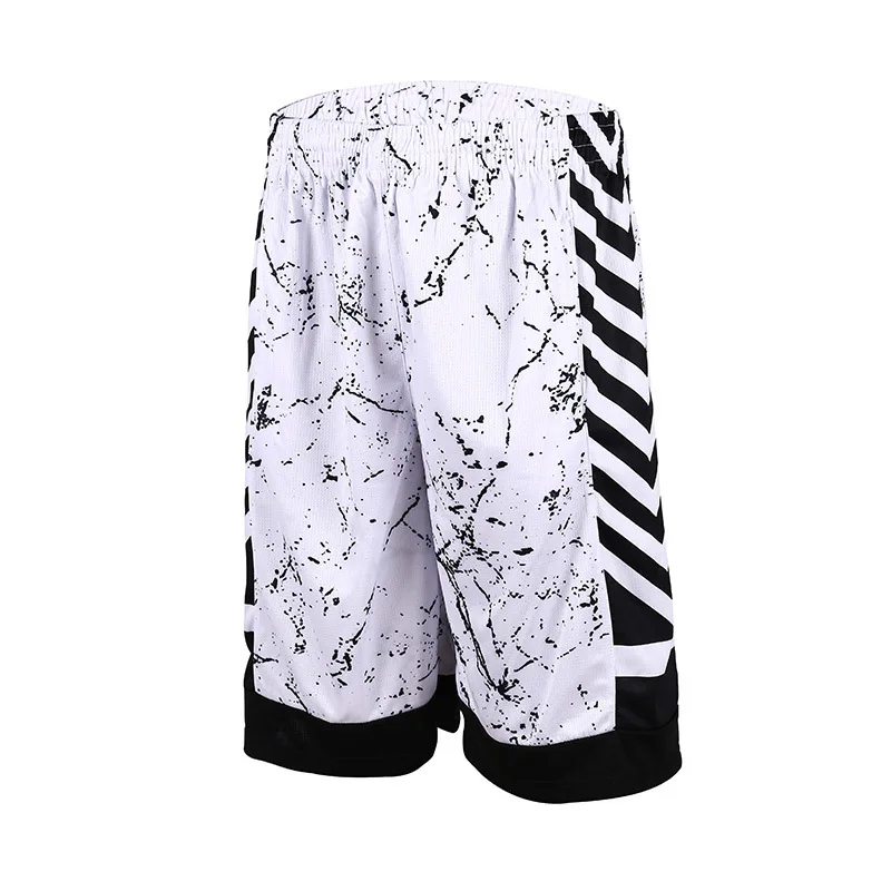 Letnie nowe sportowe krótkie spodenki sportowe w stylu jednolite kolory w stylu Casual Street Print męskie sportowe spodenki plażowe do koszykówki