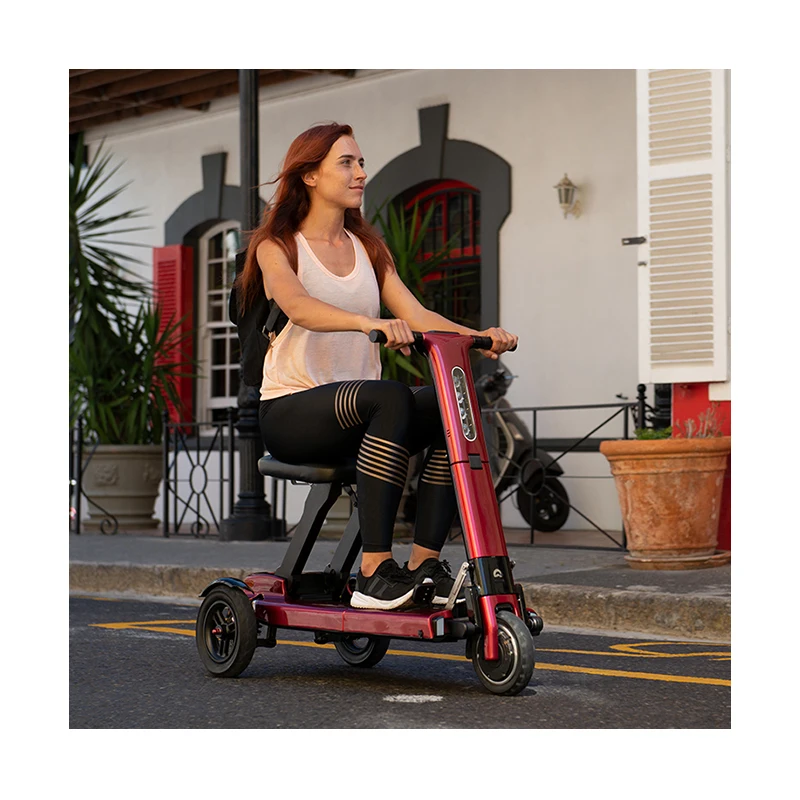 easy travel senior mobility scooter for sale with the auto folding mobility electric scooter chair factory price