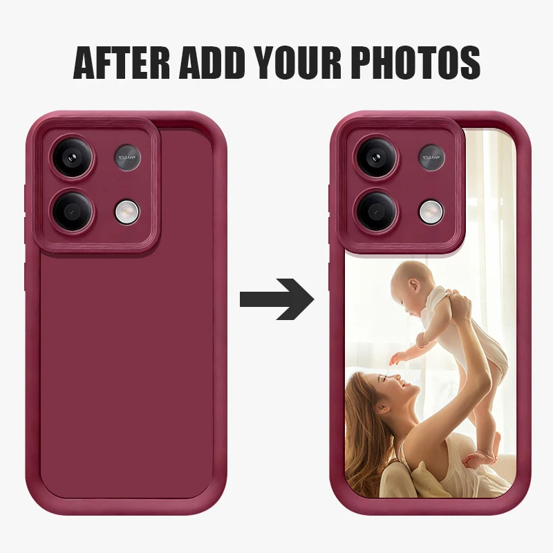 حافظة لهاتف Xiaomi Redmi Note 14 Pro 5G يمكنك صنعها بنفسك صورة مخصصة غطاء هاتف شخصي لهاتف Redmi Note 1312 11 Pro 5G Funda #1