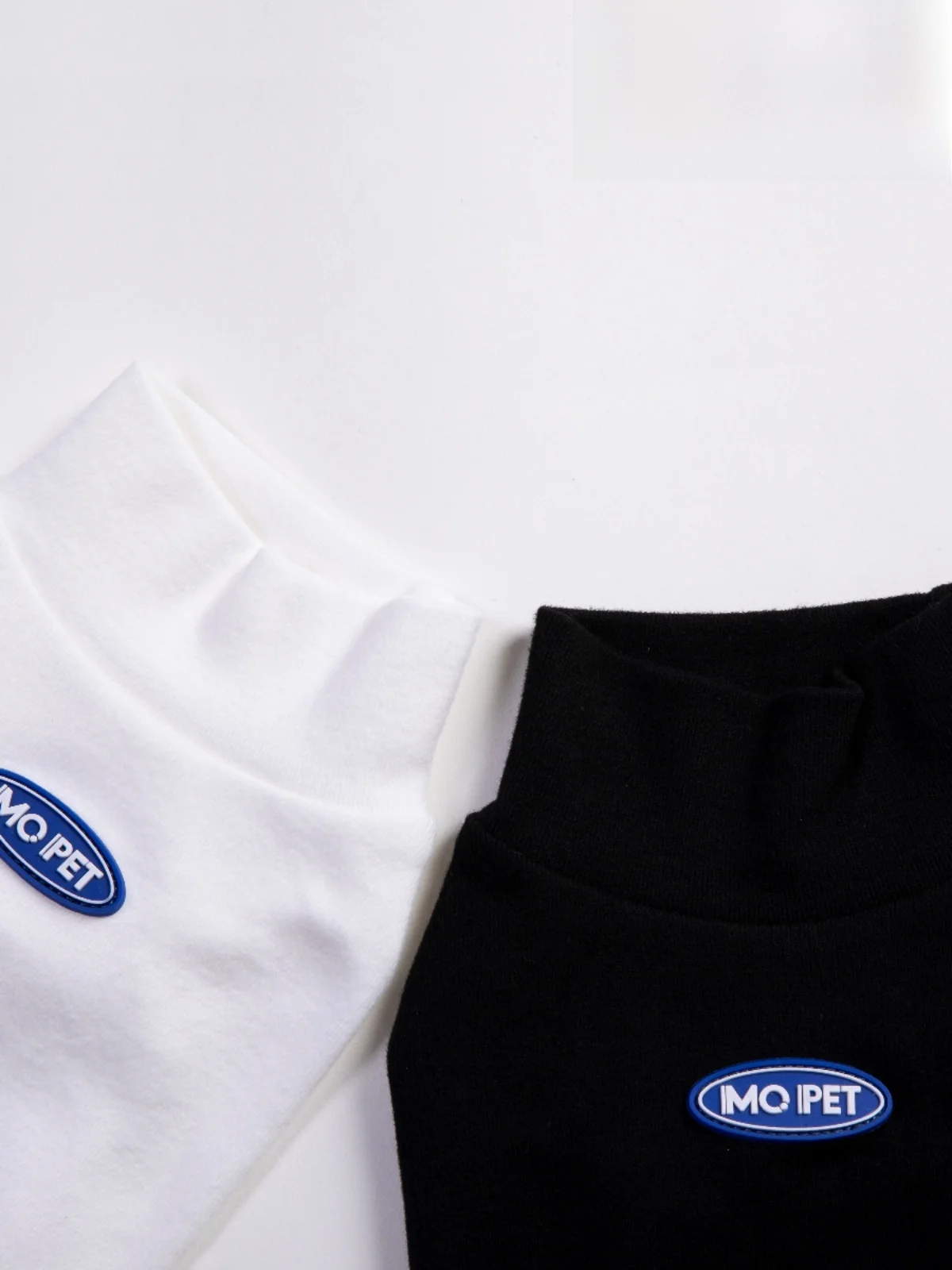 

Pure Cotton High Collar Base Shirt T-Shirt for Cats And Dogs Black White Deutscher Cats Pet Clothes Versatile Party Pet Supplies
