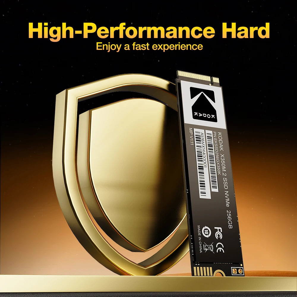Kodak Ssd Nvme m.2 1tb 512gb 256g Solid Disk PCIE Gen3 3400Mb/s High Speed 2280 Hard Drive For Laptop Computer