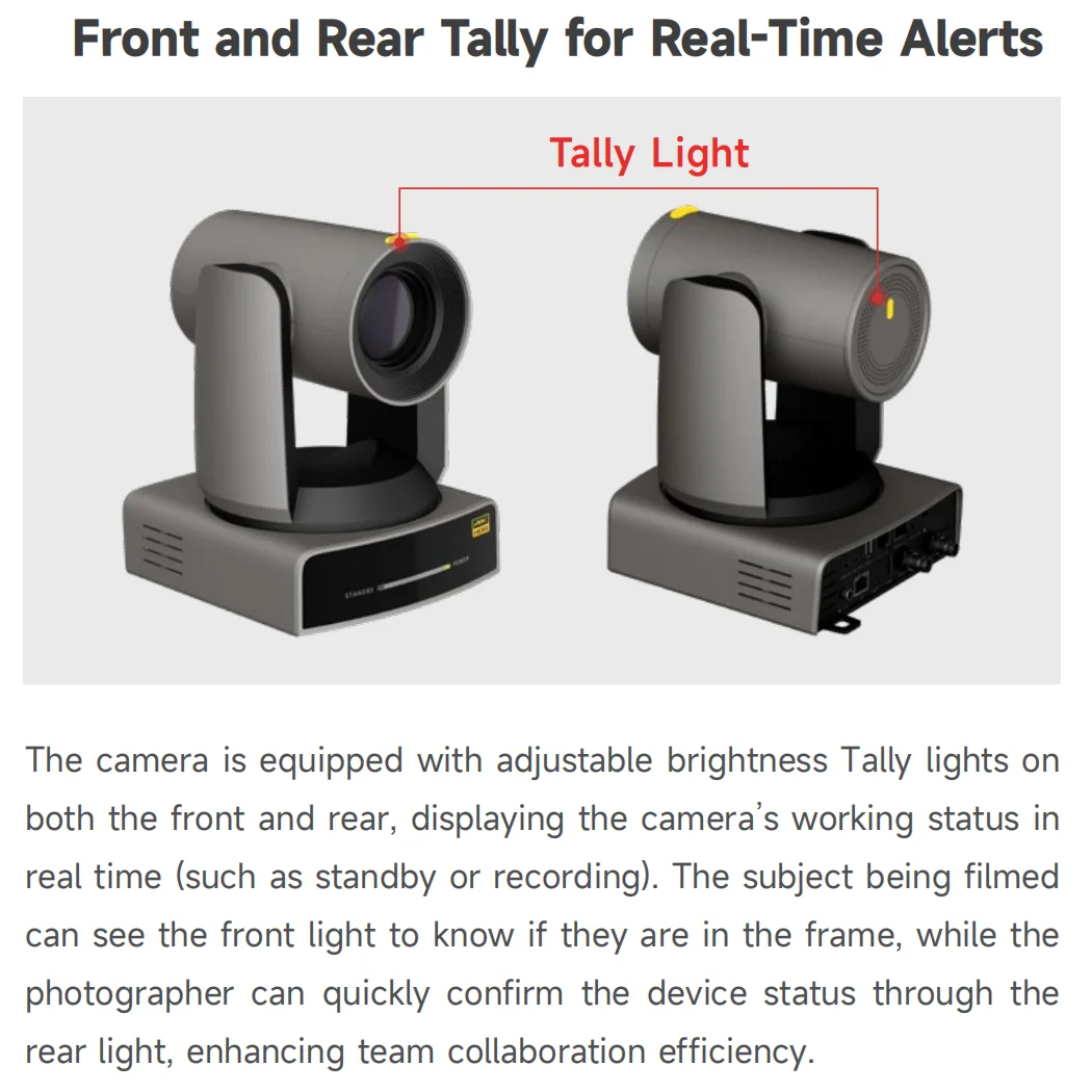 1080P120FPS 20X Optical Zoom AI Auto Tracking POE PTZ    3G-SDI    USB3.0 IP Live Streaming    For Church Events Vmix