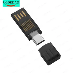 Lector de tarjetas 2 en 1, USB 3,0, tipo C a SD, Micro SD, TF, adaptador OTG, memoria inteligente, Microsd, lector de tarjetas para IPad