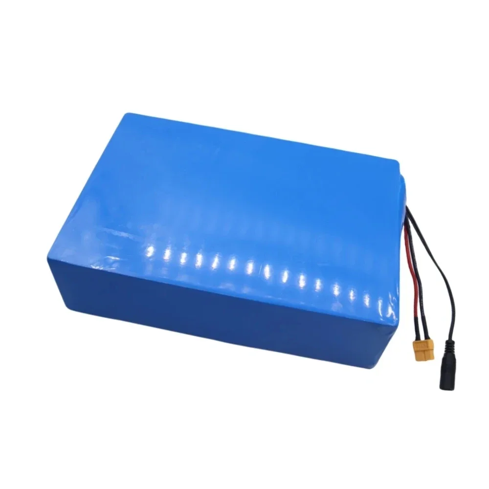 48V 30Ah 30000mAh 18650 lithium battery pack 13S8P large capacity suitable for 48V 250-1500W built-in BMS+54.6V2A charger