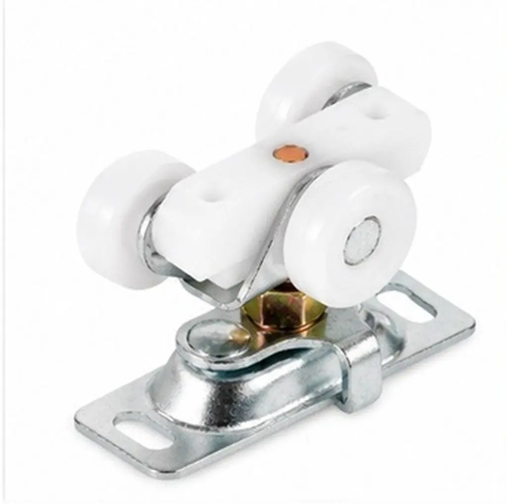 1Set Rv Sliding Door Pulley Assembly for Recreational Vehicles Compact Space Saving Design Smooth Quiet Rolling Sliding Door