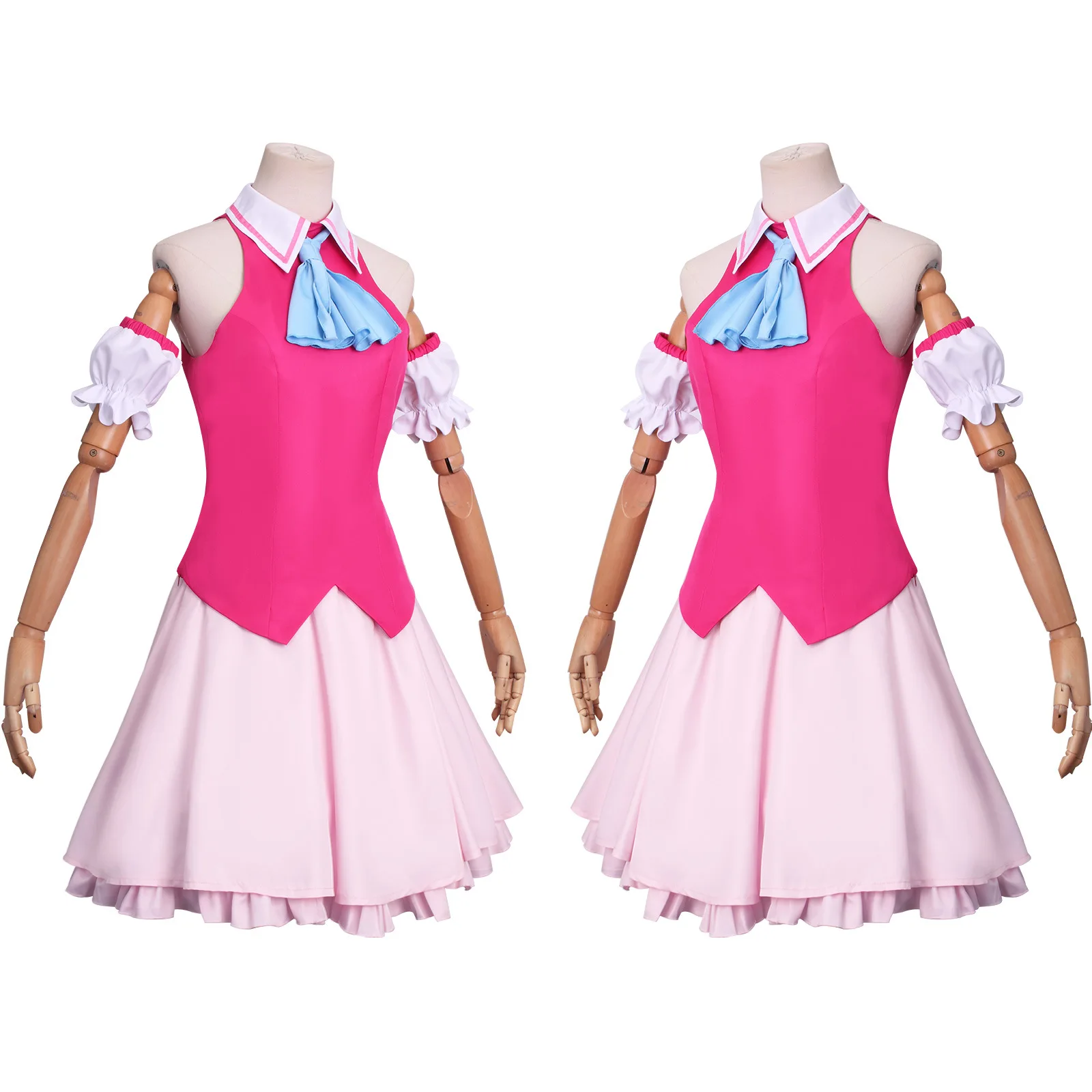 Hoshino Ai anime cosplay para meninas, mãe e filhos brincando uniforme musical, roupas JK, saia curta, vestido de festa de Halloween para meninas