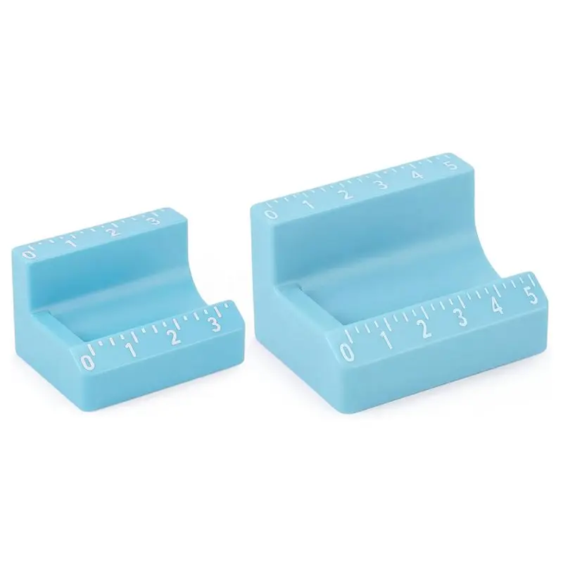[NEW!】 Peptide Vial For Label Applicator(2 Pack) For 2Ml/3Ml& 5Ml/10Ml Vials-Time-Saving Handheld Sticker Alignment Tool For Lab