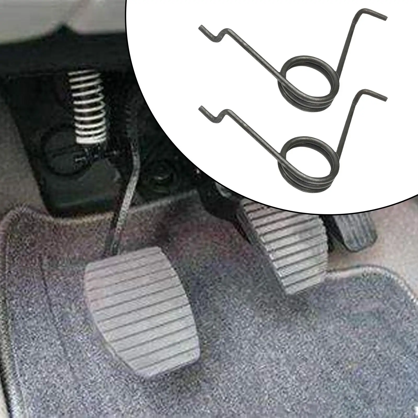 2 сменных пружины педали сцепления S22531, практичные, премиум-класса, простые в установке, портативные запасные части, высокопроизводительный аксессуар