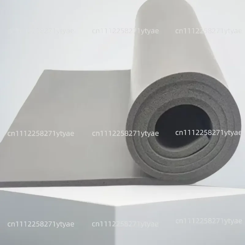Industrial silicone rubber foam pad, mechanical impact protection, environmentally friendly dust and insect proof, adhesive