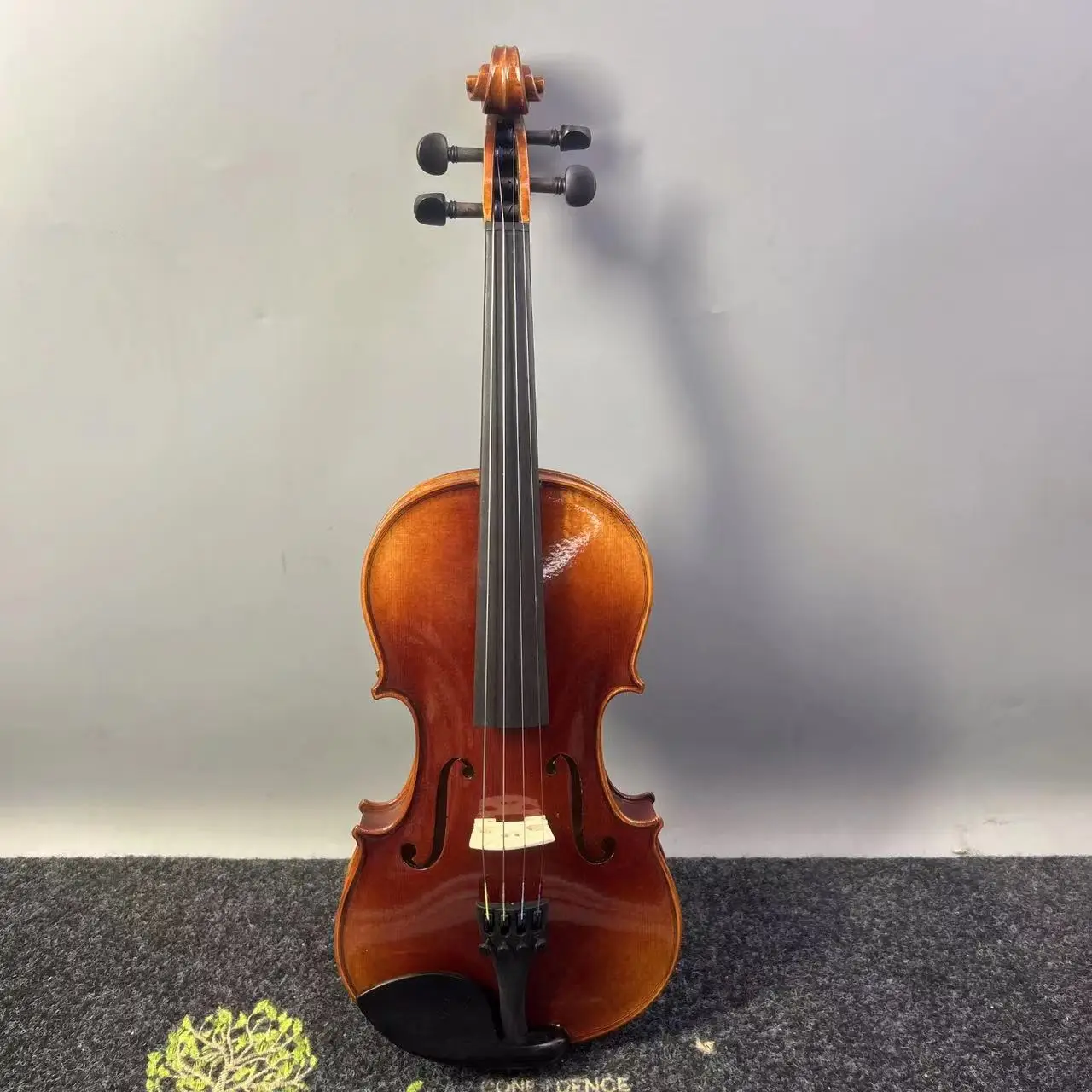 Factory Handmade Flame Maple Solid Wood Retro Varnish Violin 3/4