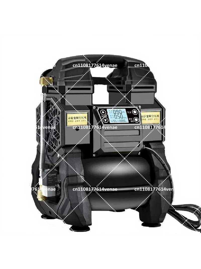 Portable Silent Air Compressor 220V High Pressure Pump for Woodworking Spray Paint