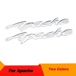 Motorcycle 3D Decals Sticker Emblem Badge Motorcycle Scratch-resistant Stickers For TVS Apache All Car Stickers