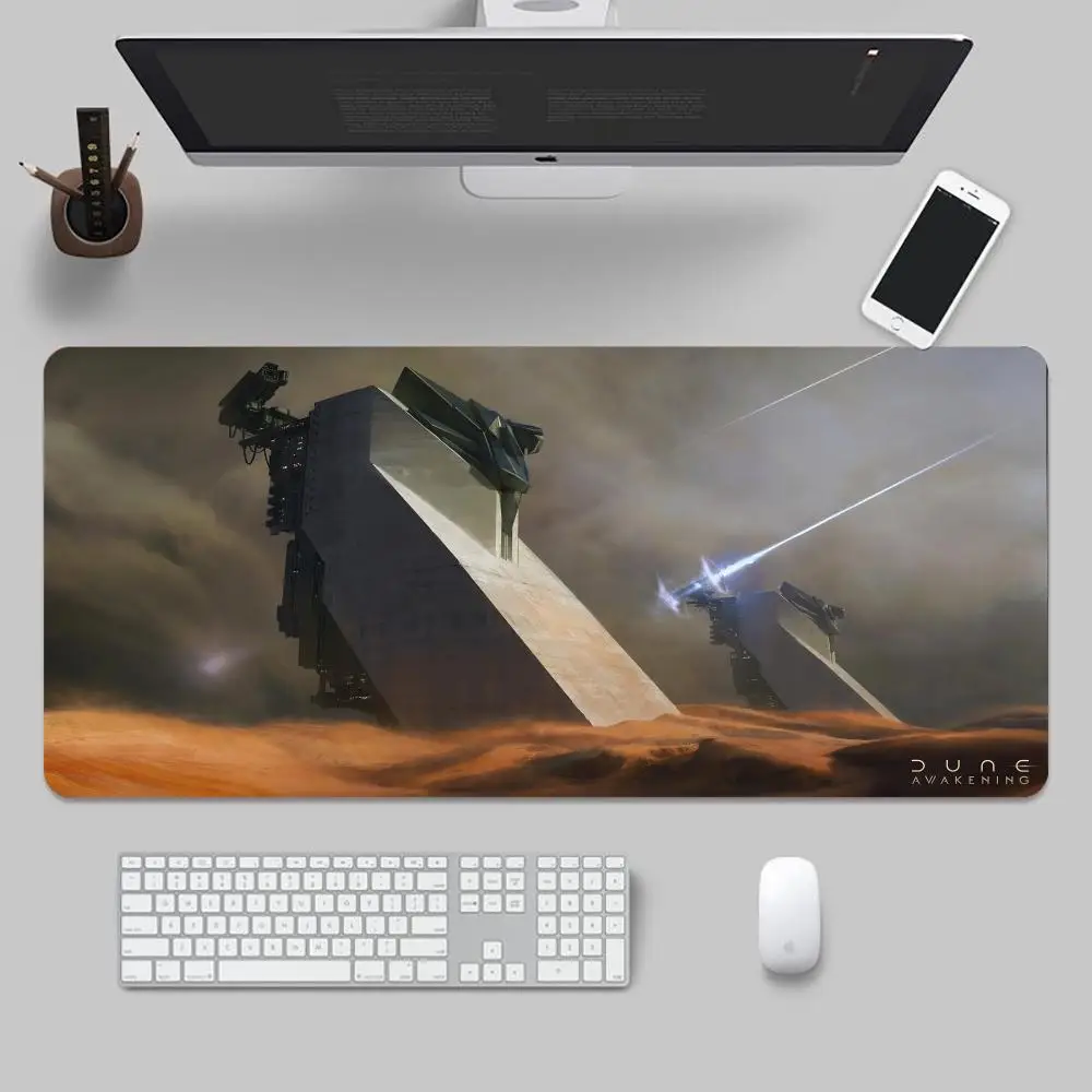 الكثبان الرملية الصحوة ماوس الوسادة لوحة المفاتيح ماوس غرزة لوحة الماوس ، الحصير مكتب ، ملحقات الألعاب ، أجزاء الكمبيوتر XXL90x40cm