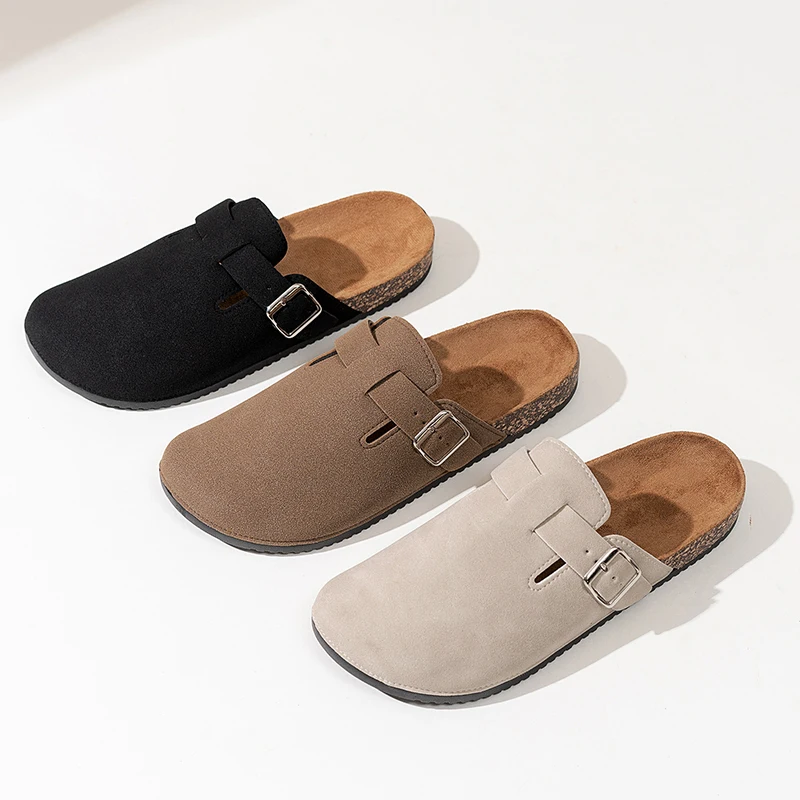 

Men's Toe-Toe Slippers Fashionable and Versatile Thick-Soled Wear-Resistant Soft-Soled Comfortable Slip-On Casual Sandals