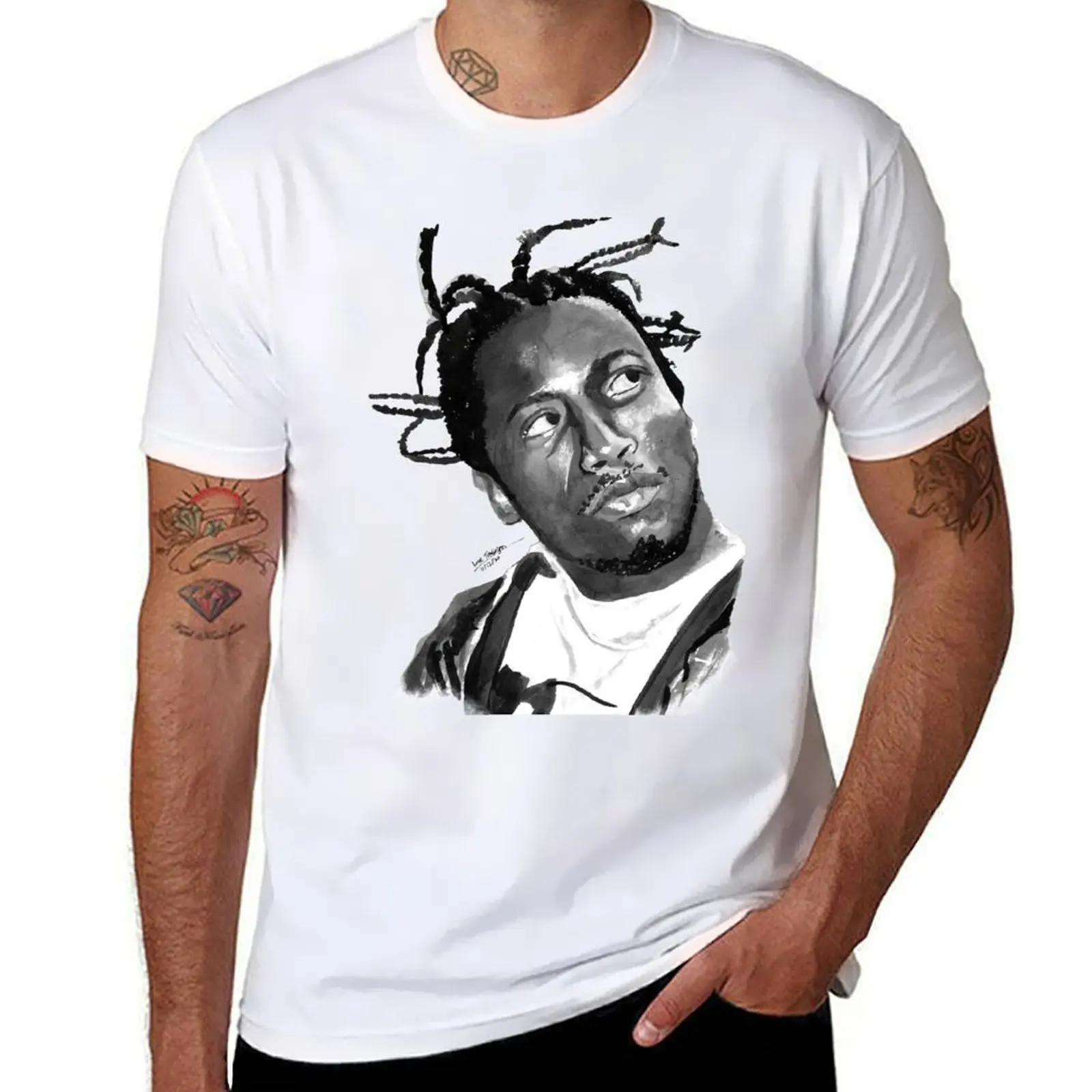 

ODB - Ink portrait 2 T-Shirt man t shirt designer g man t shirts for men T-Shirt