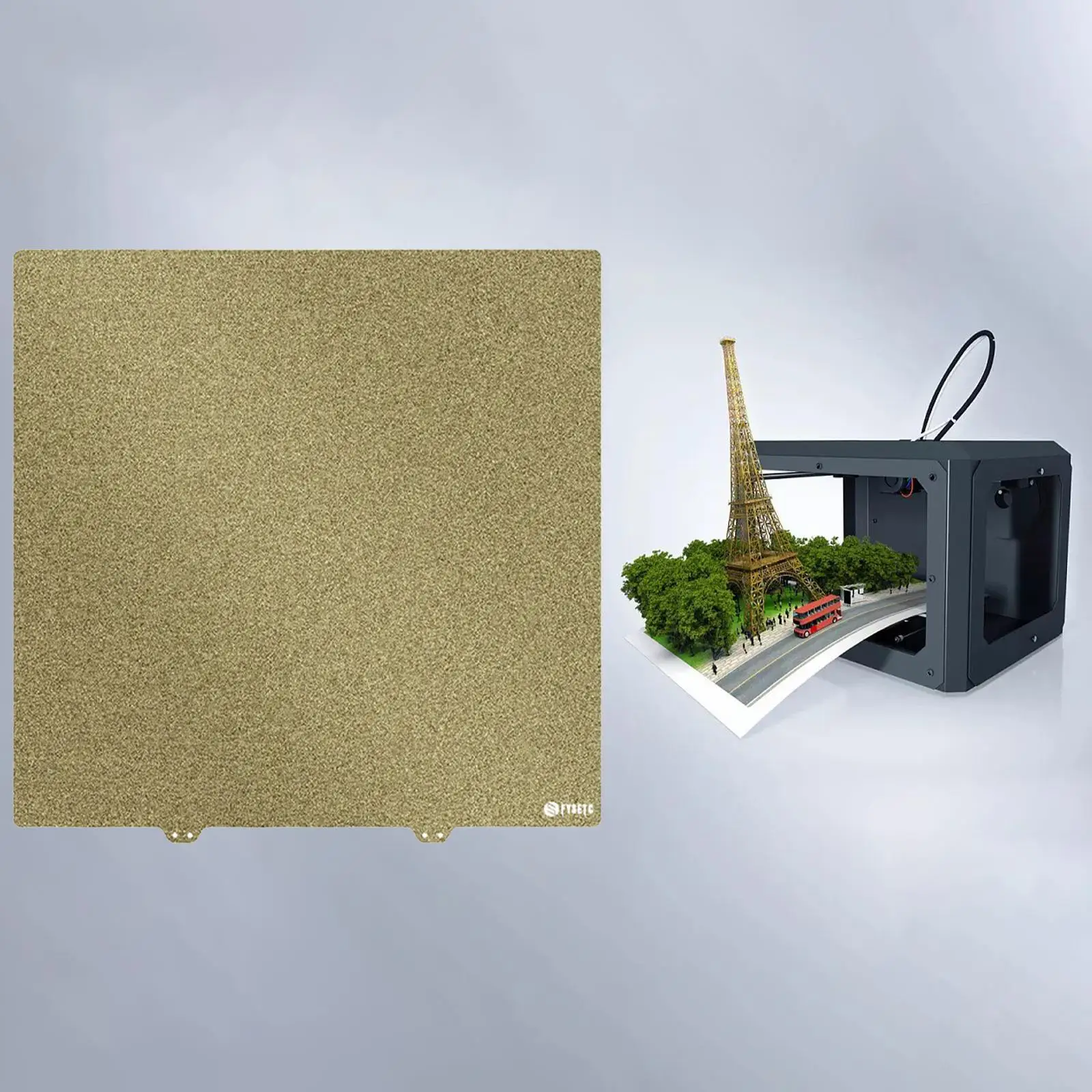 Pei Spring Steel Sheet Plate 377x370mm for Ender 5 Plus With Magnetic Sheet