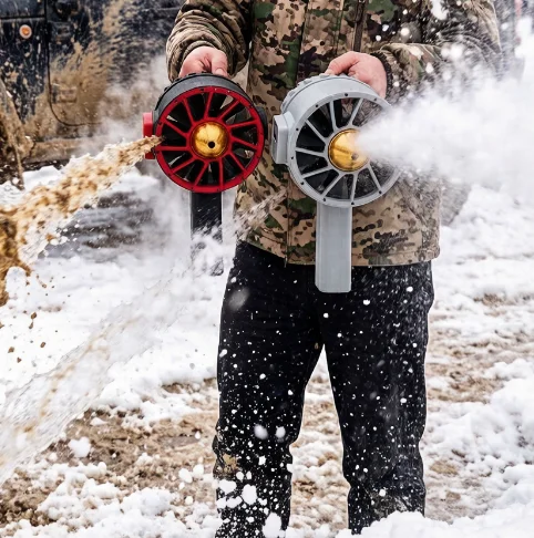 

3000W Handheld High Thrust Fan 5.5kg 90mm Brushless Motor for Car Dryer Snow Blower, Requires 6S LiPo Battery