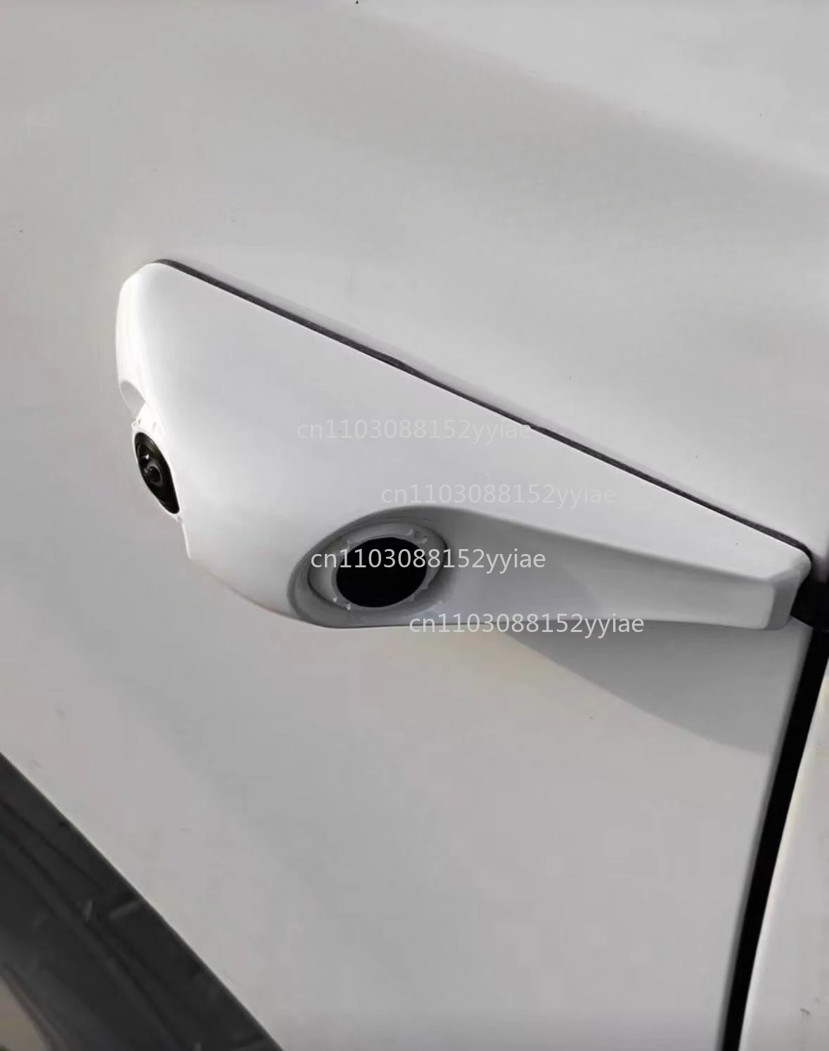 The Newly Designed 2-in-1 Door Blind Car Side View Camera Ahd 1080p Is Waterproof Without Holes and Easy To Install