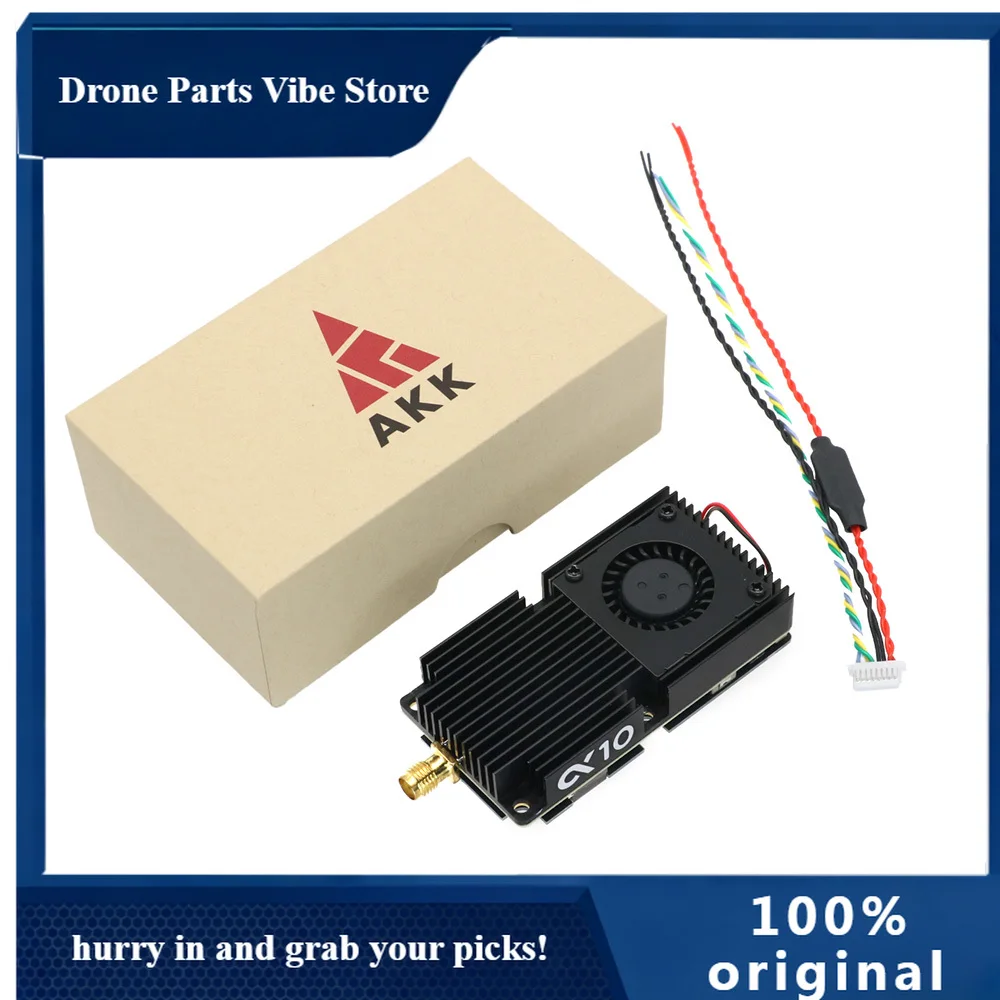 

Видеопередатчик FPV APAKK ALPHA4 4W / ALPHA5 5W / ALPHA8 8W / ALPHA10 10W / ALPHA16 16W 5.8ГГц 80/96 каналов для гоночных дронов