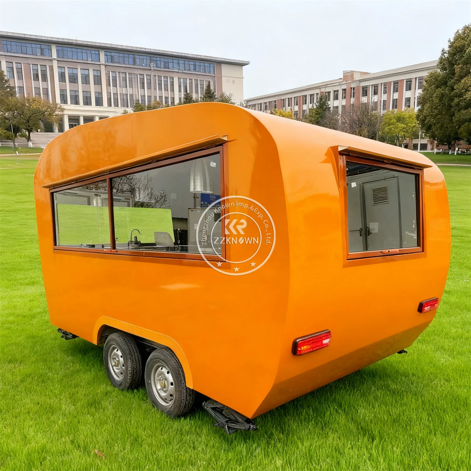 Mobile Durable Ice Cream Trail - Hot Dog Vending Cart ulasan dan harga