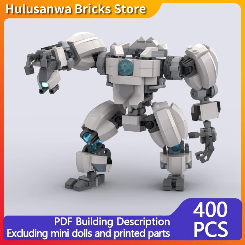 

Heavy Combat Mecha Robot Model MOC Building Bricks War Equipment Modular Technology Gifts Holiday Assemble Children Toys Suit