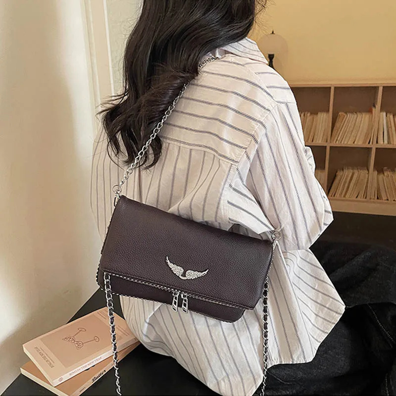 Fashionable Crossbody Bags for Women Shoulder Bags Minimalist Chain Designer Bag Retro Purse and Handbags Bolsos Mujer Сумка Sac view 3