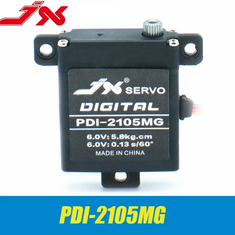 JX Servo PDI-2105MG 21g Servo 5.8kg High-Torque Metal Gear Helicopter Digital Servo For RC FPV Drone and RC Car