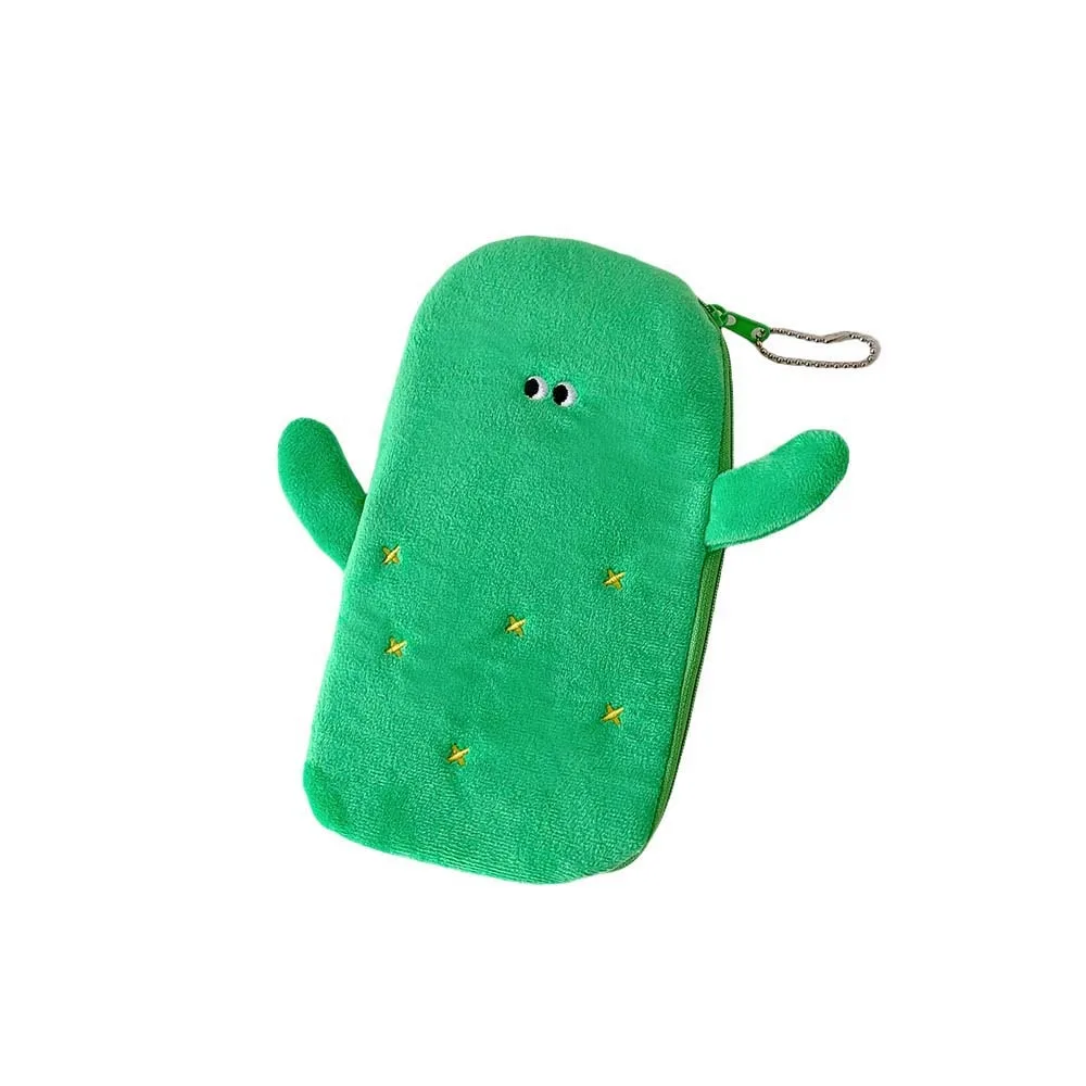 

Plush Cartoon Storage Bag Watermelon Banana Desktop Storage Fruit Pencil Pouch Animal Bear Bunny Large Capacity