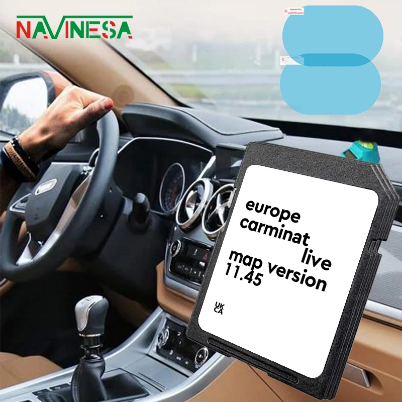 

Navigation Carminat Live 11.45 Update 2025 Europe Map SD Card 8201756572 for Renault Kangoo Fluence Espace Traffic Master Car